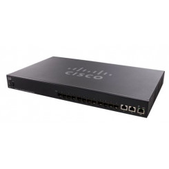 Cisco 550X Series SX550X-24FT - Switch - L3 - Managed - 12 x 10GBase-T + 12 x 10 Gigabit SFP+ - desktop, rack-mountable